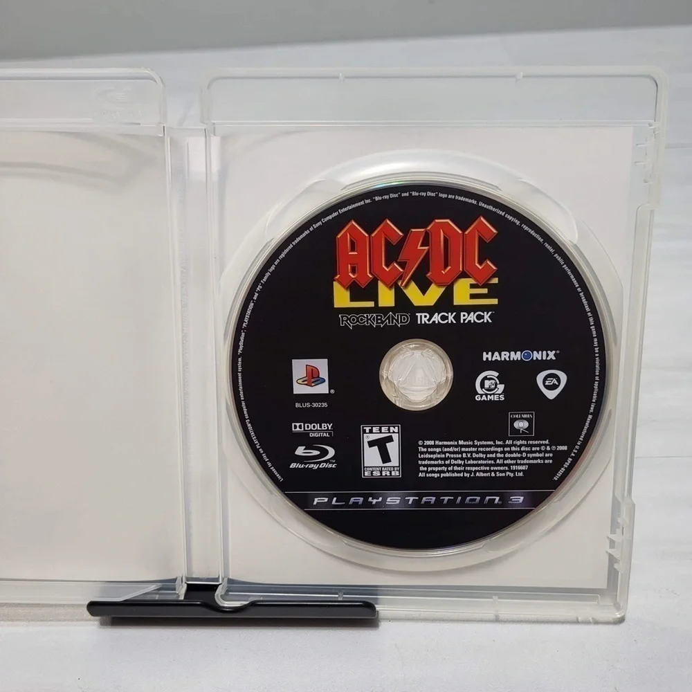 PS3 AC/DC Live Rockband Track Pack Game - Picture 3 of 3